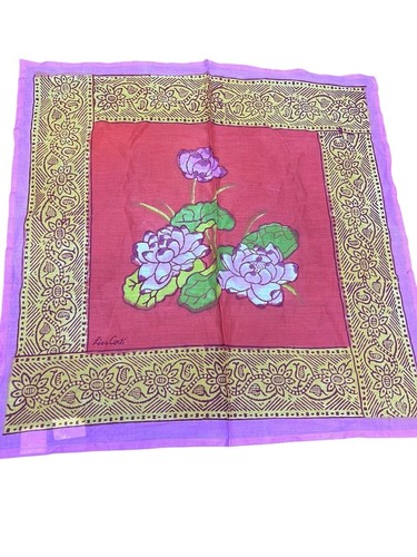 New Set of 5 Lisa Corti Handkerchief Napkin 50x50