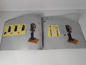 ​Vintage LEGO Bionicle 8734 Brutaka Titan Gold Warrior 100% Complete Manual 2006