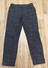 Dries Van Noten Women  s Wool 2 Pocket Mid-Rise Tapered Ankle Pants Sz 34