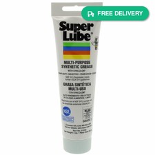 Super Lube 21030 Multi-Purpose Synthetic Grease w/ Syncolon, Translucent White,