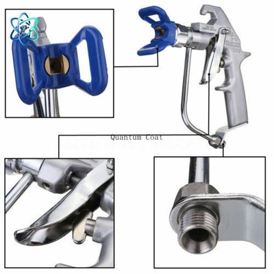 Aftermarket 5000 PSI Silver Airless spray Gun With Tip 517 and Tip Guard 243283