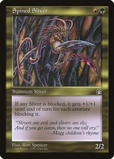 Spined Sliver [Stronghold] Moderately Played