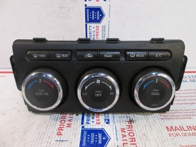   2009 MAZDA 6 3.7L AC HEATER CLIMATE CONTROL TEMPERATURE FAN REAR DEFROSTER