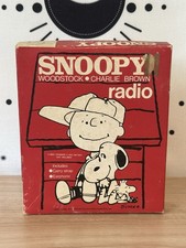 Vintage Snoopy Woodstock Charlie Brown Radio ...