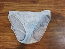 Vtge Y2K Victorias Secret White Lace Panties Romantic Wedding Size Large Bridal