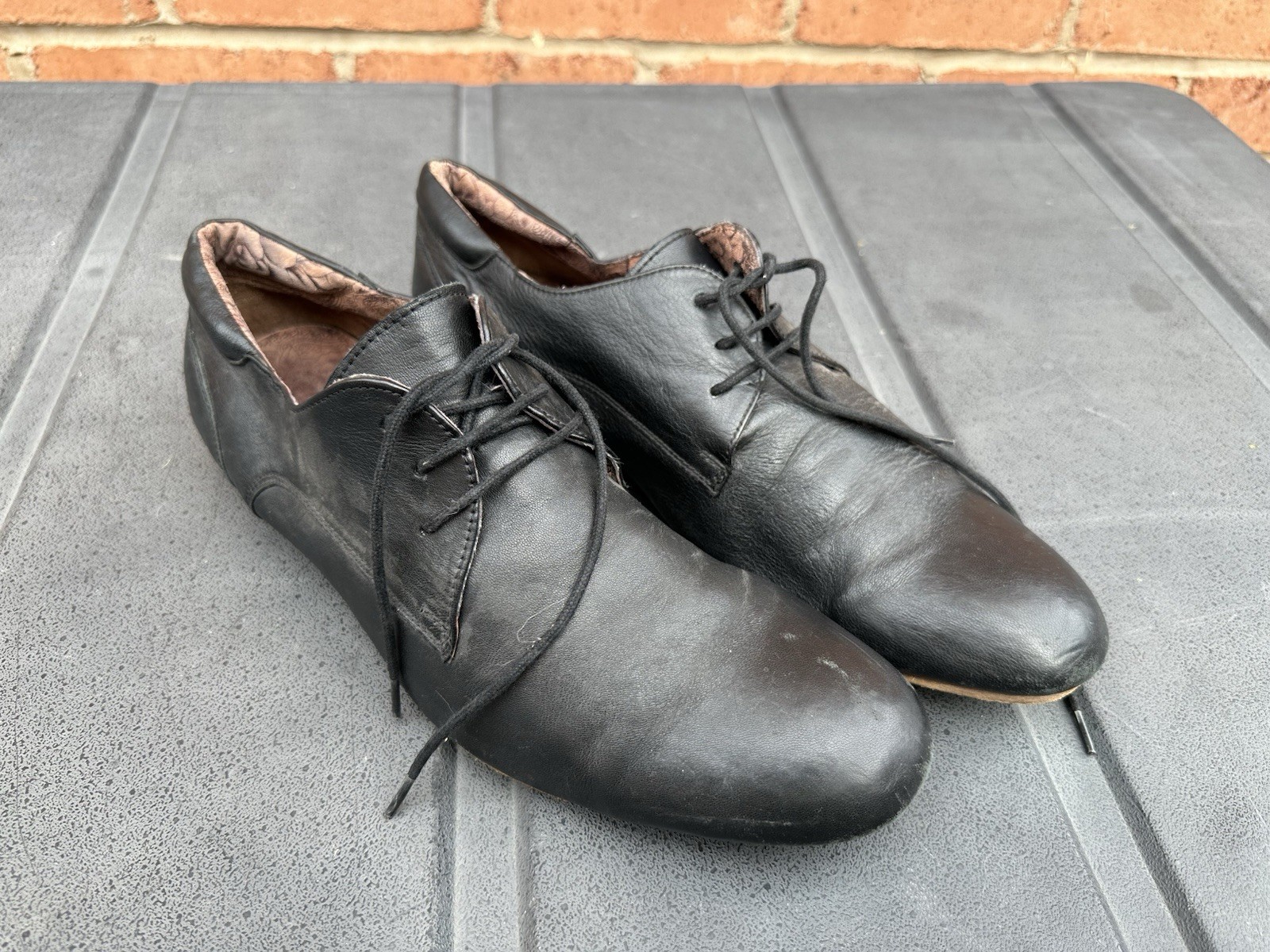 SAOLA Scarpe SUOLA 9 nere uomo pelle stringate eleganti