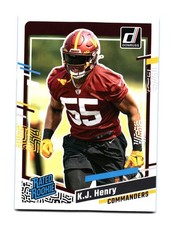 K.J. Henry 2023 Donruss RC 400