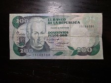 Colombia 200 Pesos Oro 1984, P-429