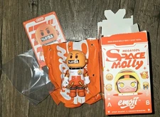 Pop Mart X Kennyswork Space Molly Emoji Mega 100% Bad Words