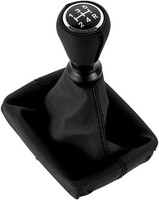 5 Gang Schaltknauf Schalthebel Mit Schaltmanschette Kompatibel FüR Peugeot