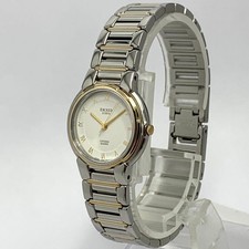 CITIZEN EXCEED 2930-296818 Ladies Watch Gold Quartz Women's Vintage From Japan