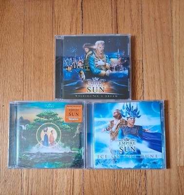 3 Empire of the Sun CDs Walking On A Dream NEW Two Vines SEALED Ice On The Dune