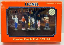 Lionel Carnival Circus People Pack 6-24124.  New!