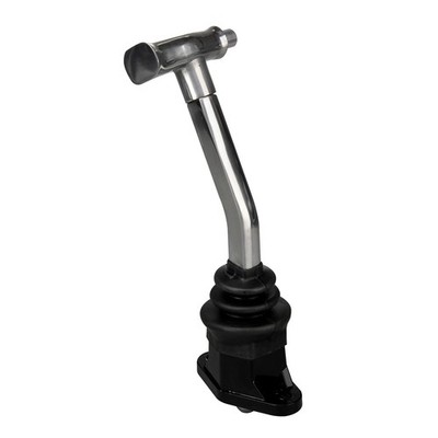 1956-1979 VW Beetle Ghia EMPI T Handle Shifter 12in Polished Aluminum Short Thro