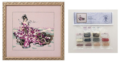 MIRABILIA Cross Stitch PATTERN & EMBELLISHMENTS Serpent Queen