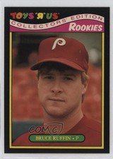 1987 Topps Toys R Us Rookies Box Set Bruce Ruffin #23 1a7j