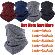 1/2/4/6/8 Pack UV Protection Neck Gaiter UV Shield Breathable Face Mask Bandana