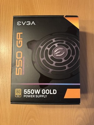EVGA 550 GA Fully Modular ATX Power Supply - 550W 80plus Gold Rated