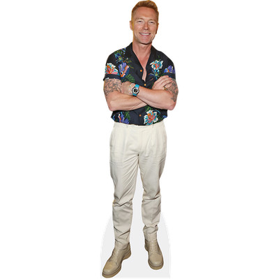 Ronan Keating (Floral) Mini Size Cutout