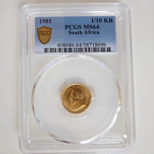 1981 Gold Krugerrand 1 oz — photo from the most recent tracked eBay sale