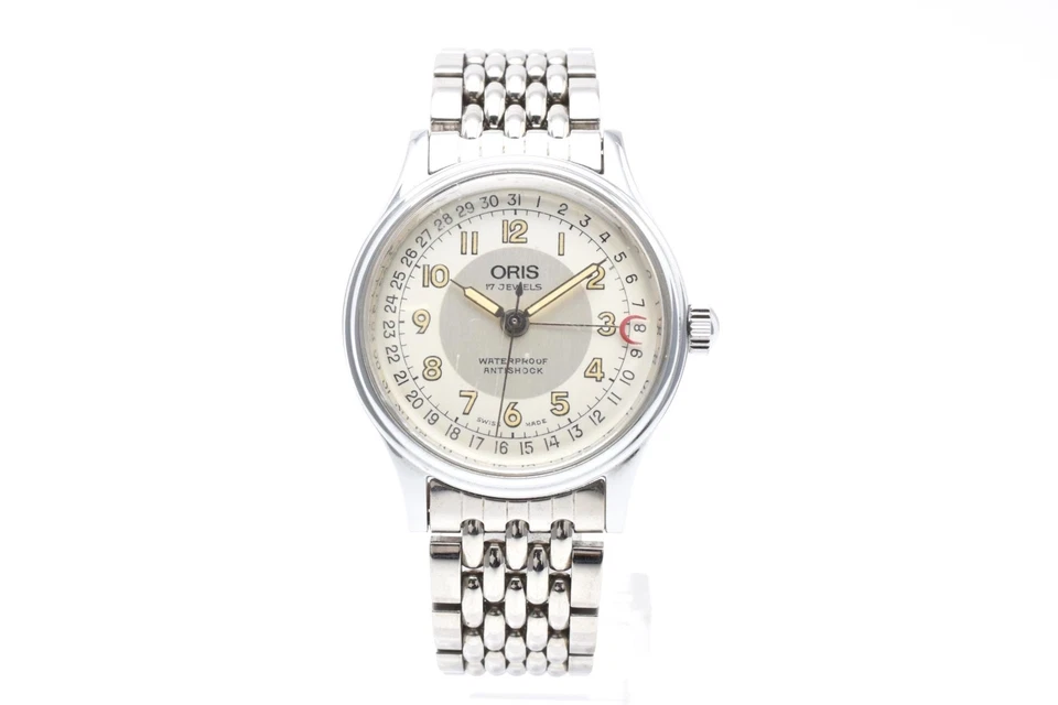 【EXC+5】 ORIS Big Crown 302-7285B Pointer Date Silver Hand Winding Mens Watch - Image 4 of 4