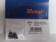 Roco Lokführer und Heizer 1/2 ohne Beine 3Paar 6St H0 40001 OVP