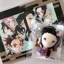 Demon Slayer Movie Infinity Castle Admission Bonus Art  Stand/Nezuko Plush Set