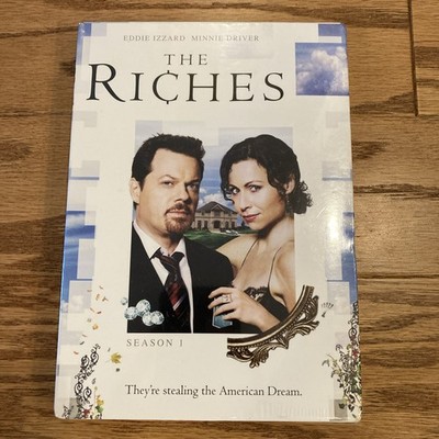 The Riches - Season 1 - DVD  Minnie Driver Eddie Izzard Brand New Sealed