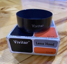 55mm Metal Lens Hood Anti Glare Sun Shade Screw-in 55 mm