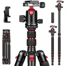 80 In. Heavy-Duty Tripod 360  Ball Head 35 Lbs. Capacity