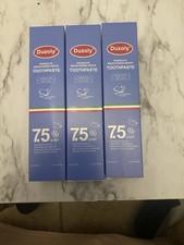 DUZOLY Probiotic Brightening White Toothpaste Lot of 3