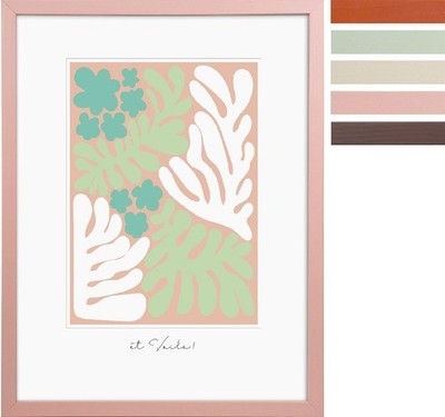 Goldbuch Holzrahmen Aura 10x10 cm bis 40x50 cm Rust Peppermint Dirty Rose Beige