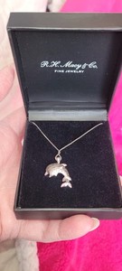 R.H. Macy & Co. Dolphin Necklace 