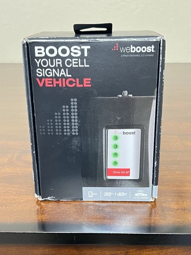 Weboost Drive 4G-M 460008 Vehicle Travel Cell Phone Signal Booster 470108