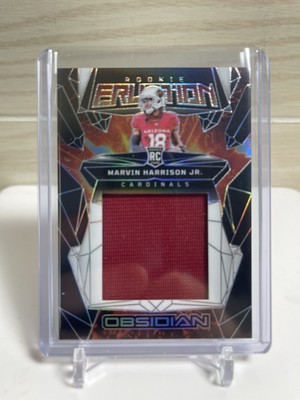 2024 Obsidian Marvin Harrison Jr Rookie Eruption Cardinals Patch