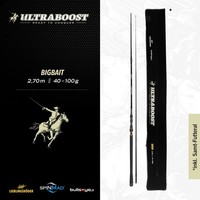 LieblingsköDer Bullseye Ultraboost Bigbait 2,70M 40-100G Hecht Spinnrute Da