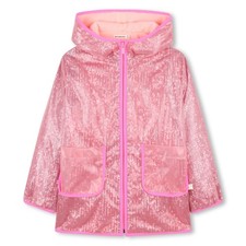BILLIEBLUSH Regenmantel Rosa Pink Transparent...