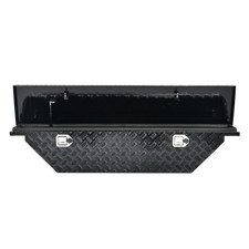 Aluminum Heavy Duty Low Profile Angled Truck Tool Box 62 W Rigid Core Lid