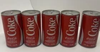 COKE Vintage Unopened Coca Cola Cans, Lot Of 5 Salt Lake City, Utah 🔥 OLD TABS
