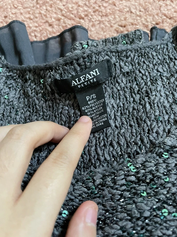 Lote suéter lentejuelas S/M Foto 3 de 4