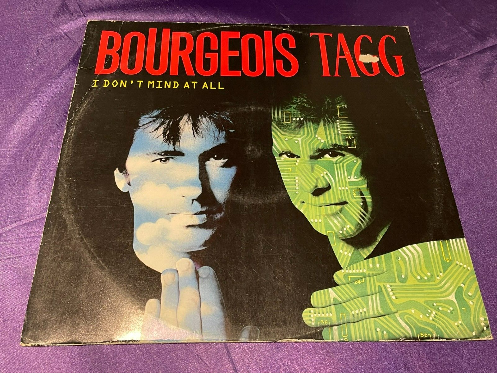 Bourgeois Tagg - I Don't Mind at All  - Vinyl Record 12"" Single - 1987 Island
