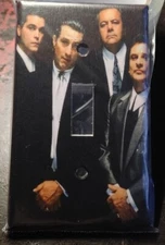 Custom Handmade Goodfellas Cast - Single Toggle Light Switch Cover