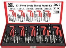131 Thread Repair Kit HSS Drill Helicoil Repair Kit SAE Metric M5 M6 M8 M10 M12