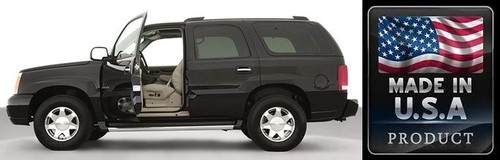 Escalade 2002 - Driver parte inferior lateral perforada cubierta de asiento de cuero de repuesto bronceada - Imagen 14 de 14