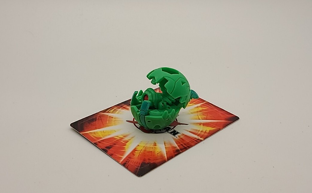 Bakugan Battle Brawlers-VENTUS HAKAPOID DNA Mutant 820G Rare Green