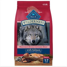 Blue Buffalo Wilderness Natural High-Protein Adult Dog Dry Food, Salmon Recipe