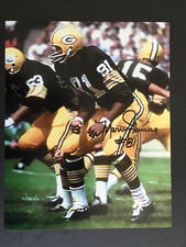 MARV FLEMING AUTOGRAPHED PACKERS 8 X 10 PHOTO W/ SHOW TICKET