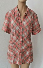 Liberty Chemisier D'Été À Carreaux Taille 44 2XL TOP Stretch