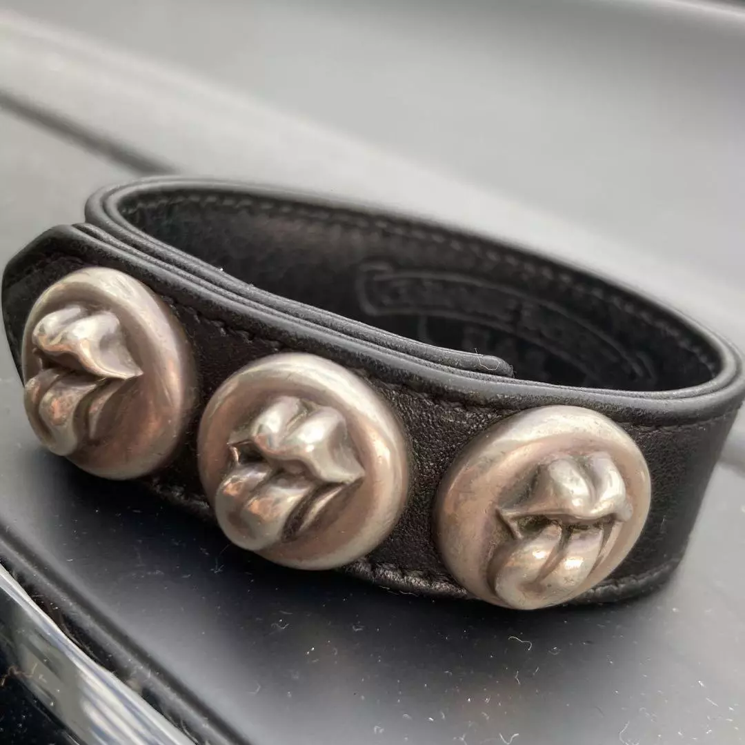 Chrome hearts rolling stones cheap bracelet