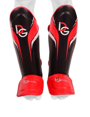 Deba  Schienbeinschoner Rindsleder Shin Guard Schienbeinschutz Kampfsport MMA DE